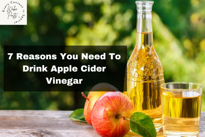 apple cider vinegar