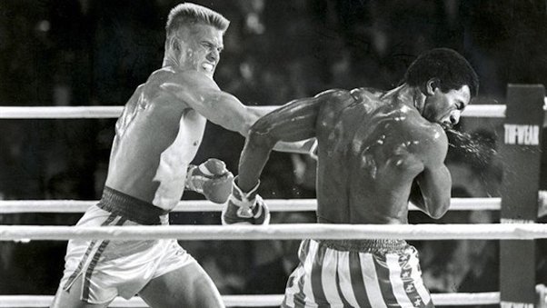 how did apollo creed die in rocky IV